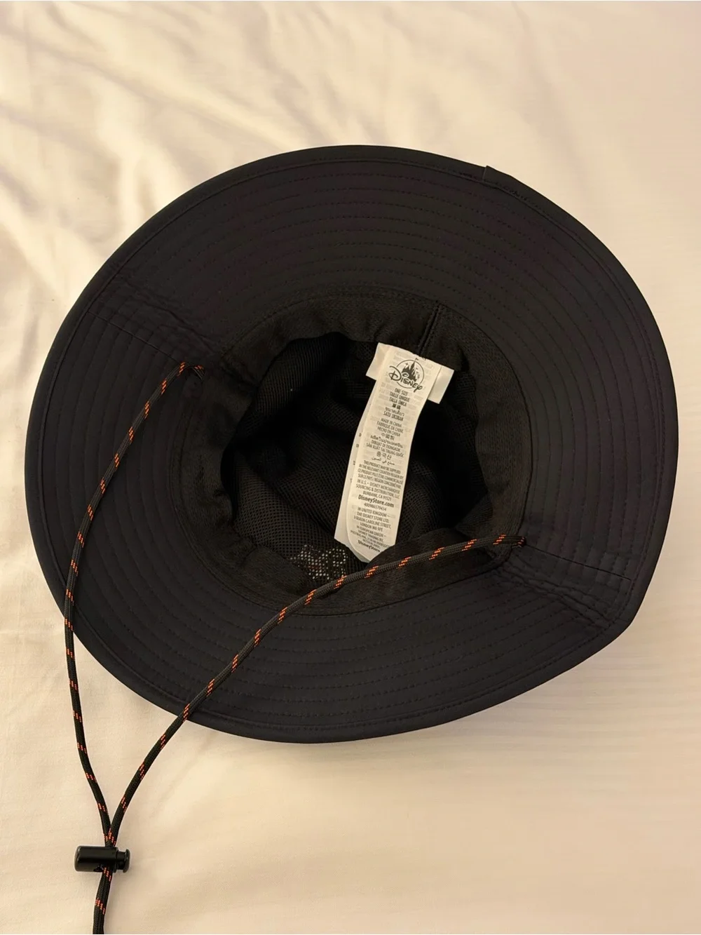 Disney Black Bucket Hat with Embroidered Mickey